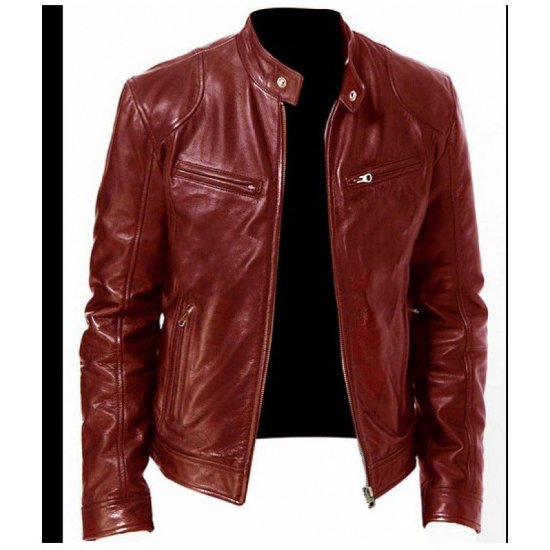 Veste rider esprit motard texturée