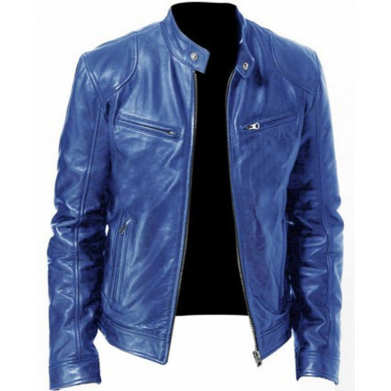 Veste rider esprit motard texturée