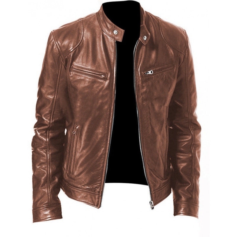 Veste rider esprit motard texturée
