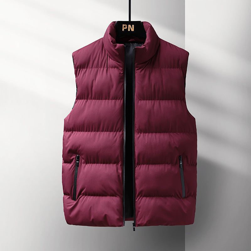 Gilet sans manches léger toucher doux