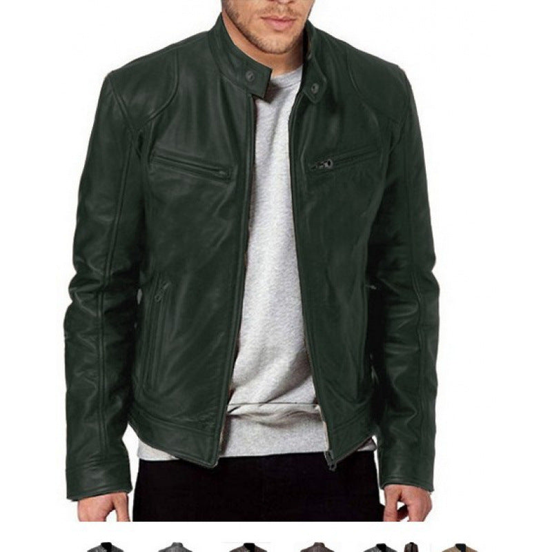 Veste rider esprit motard texturée
