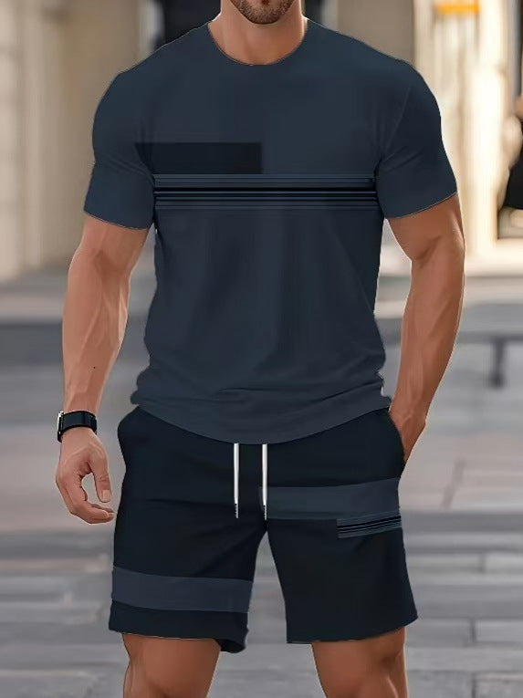 Ensemble d'été imprimé haut et pantalon