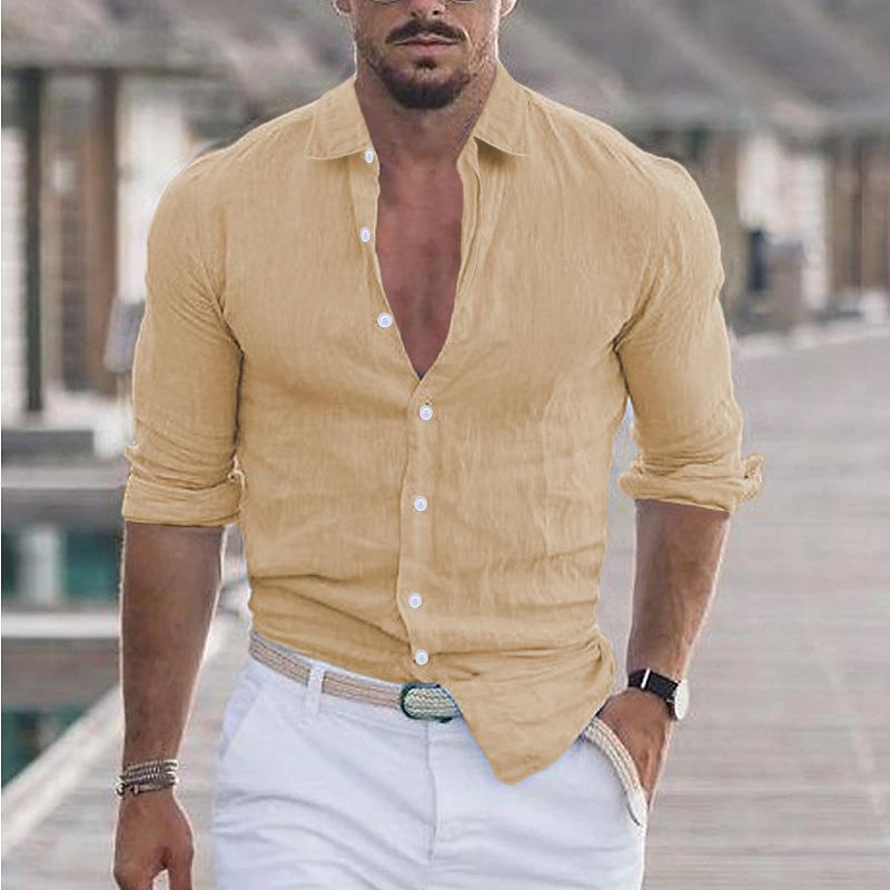 Chemise légère à col ouvert