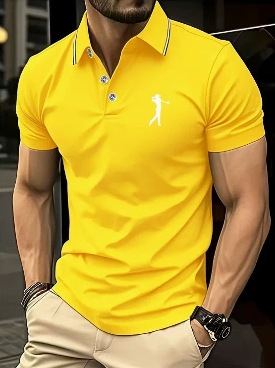 Chemise d’été à imprimé placé