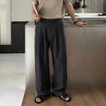Pantalon en lin jambes larges léger respirant été homme – Corton