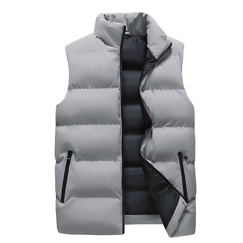 Gilet sans manches léger toucher doux