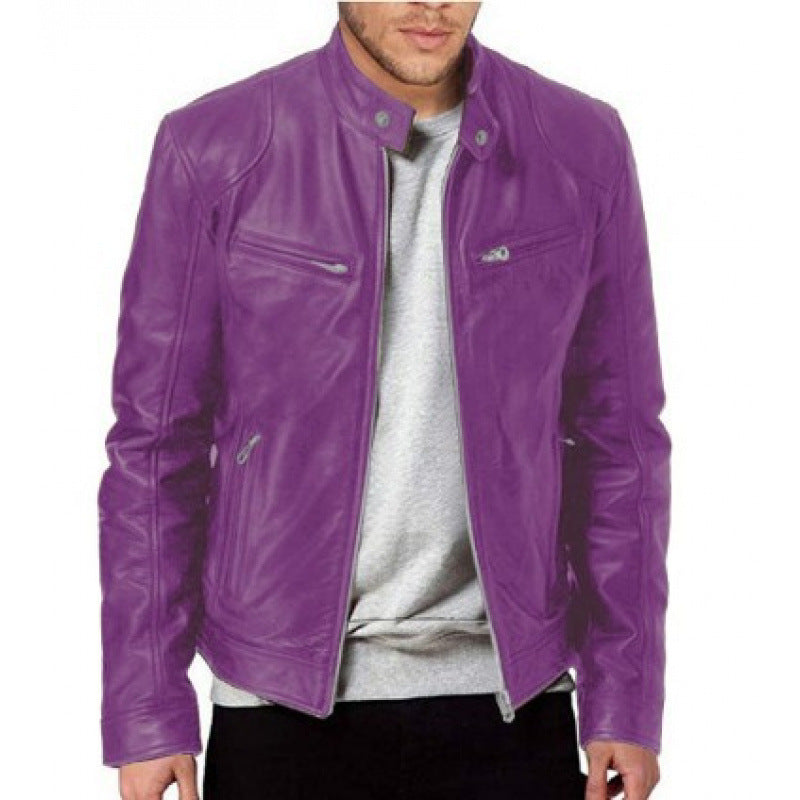 Veste rider esprit motard texturée