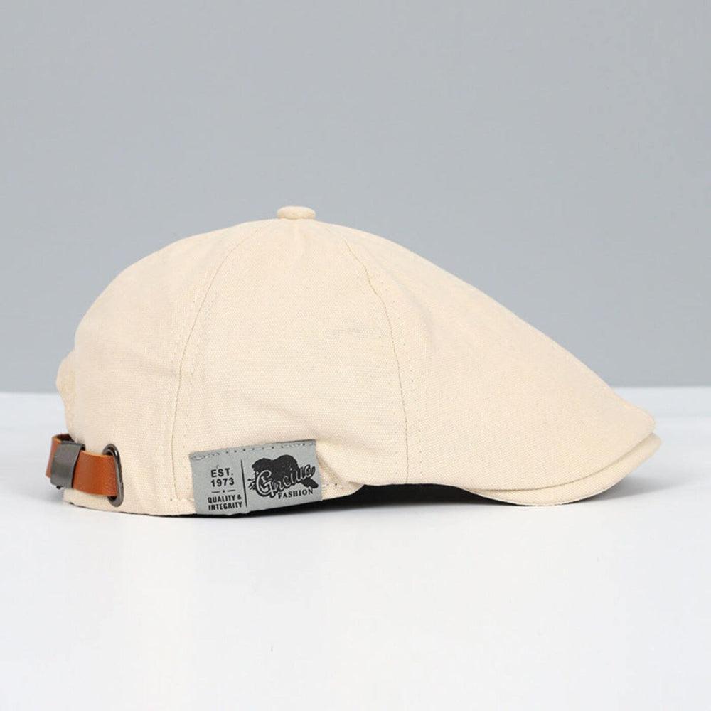 Casquette plate en coton au chic discret au style intemporel homme – Eyguières