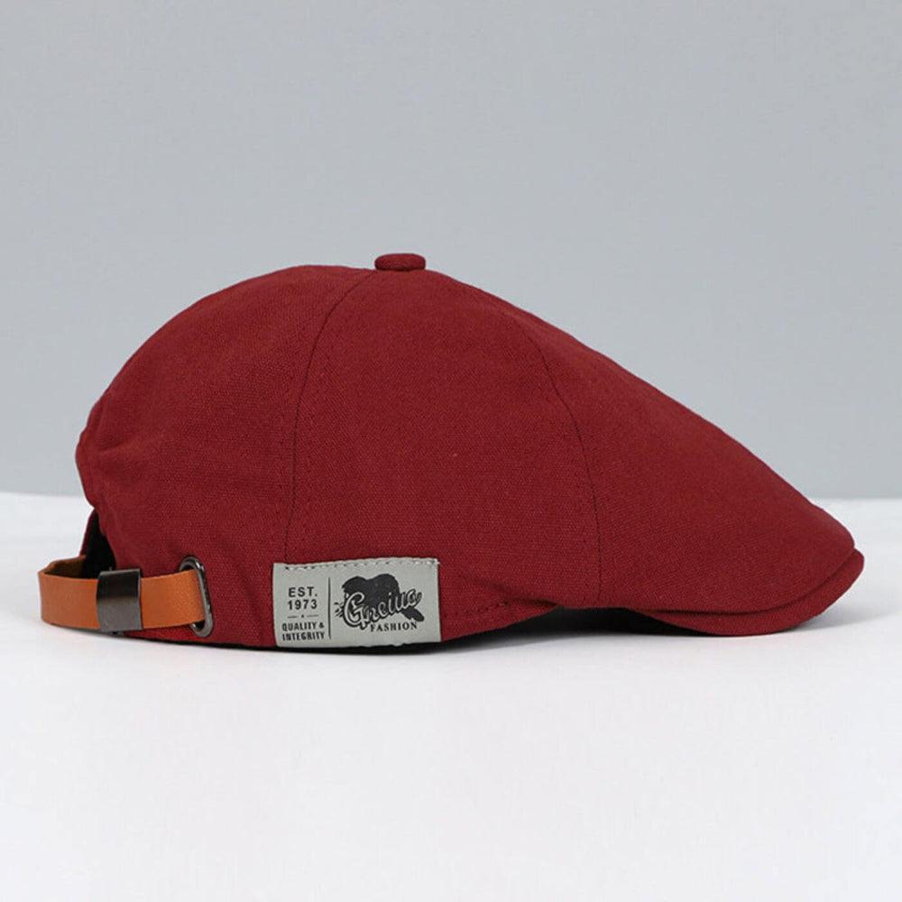 Casquette plate en coton au chic discret au style intemporel homme – Eyguières