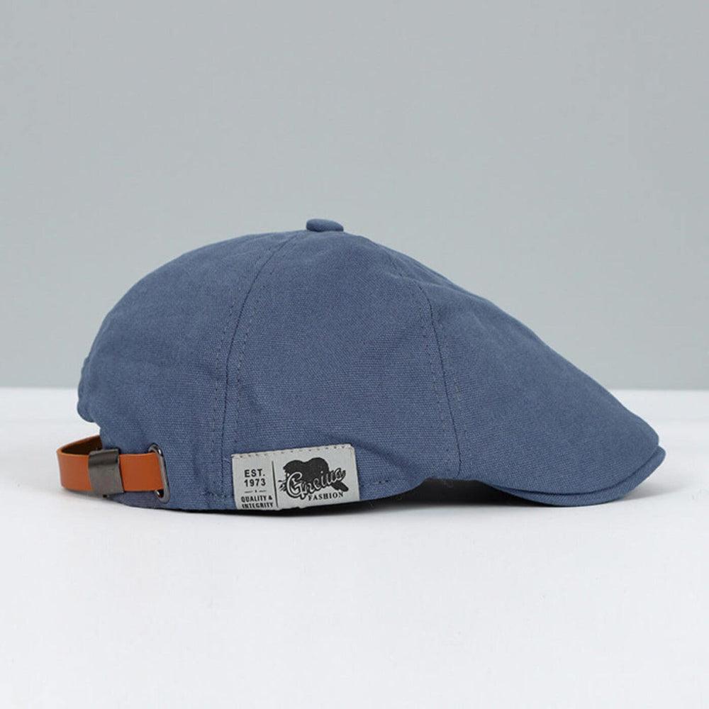 Casquette plate en coton au chic discret au style intemporel homme – Eyguières