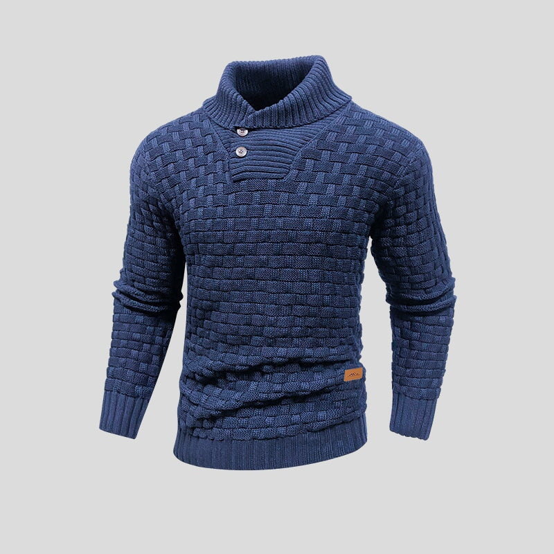 Pull premium en maille douce confortable style chic intemporel homme – Onzain