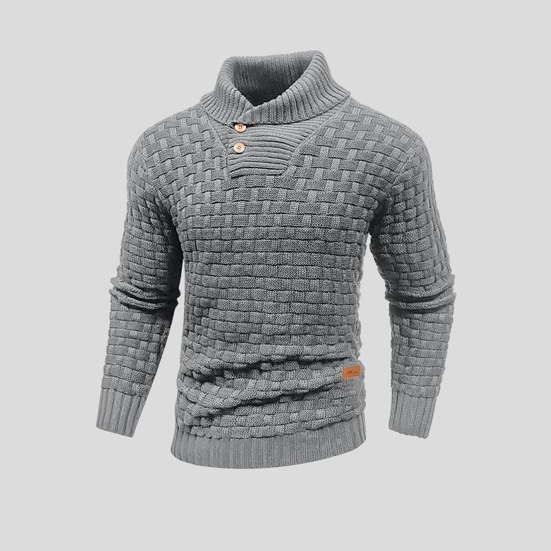 Pull premium en maille douce confortable style chic intemporel homme – Onzain