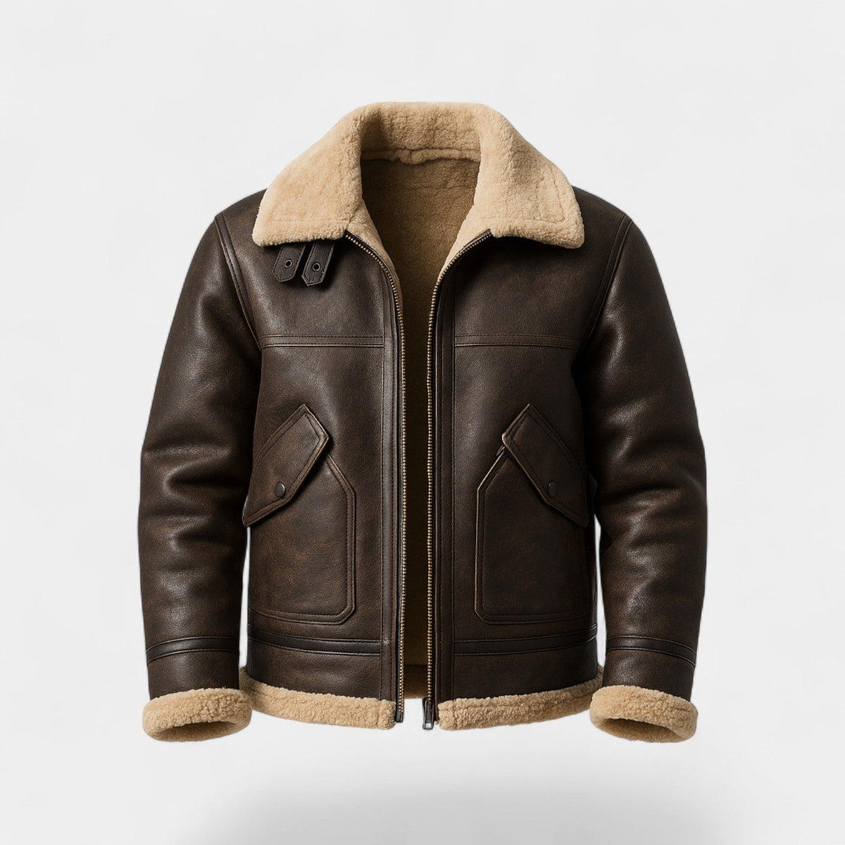 Veste à doublure polaire coupe ajustée mi-saison homme – Chassagne