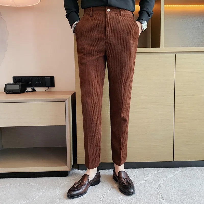 Pantalon de ville coupe slim