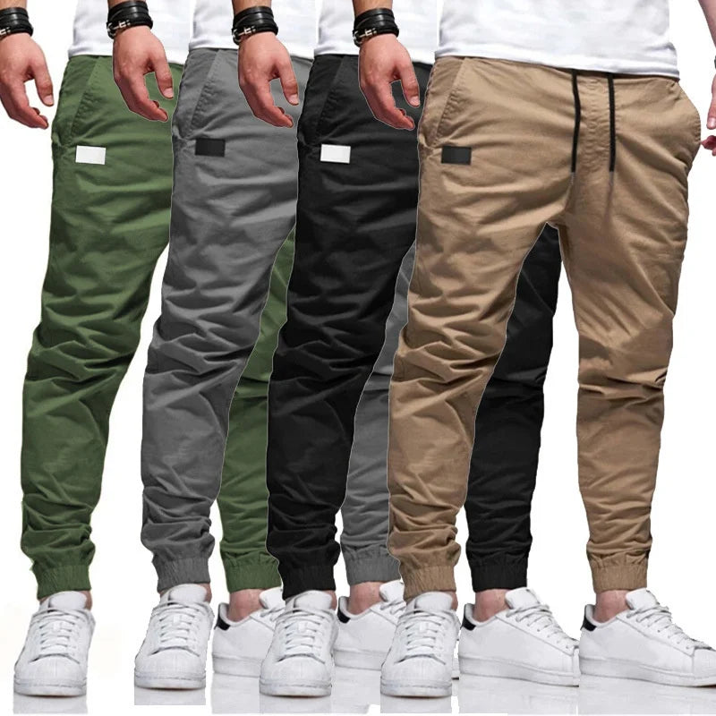Pantalon de jogging cargo taille élastique
