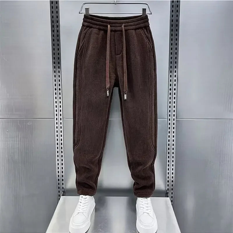 Pantalon à jambe large décontracté