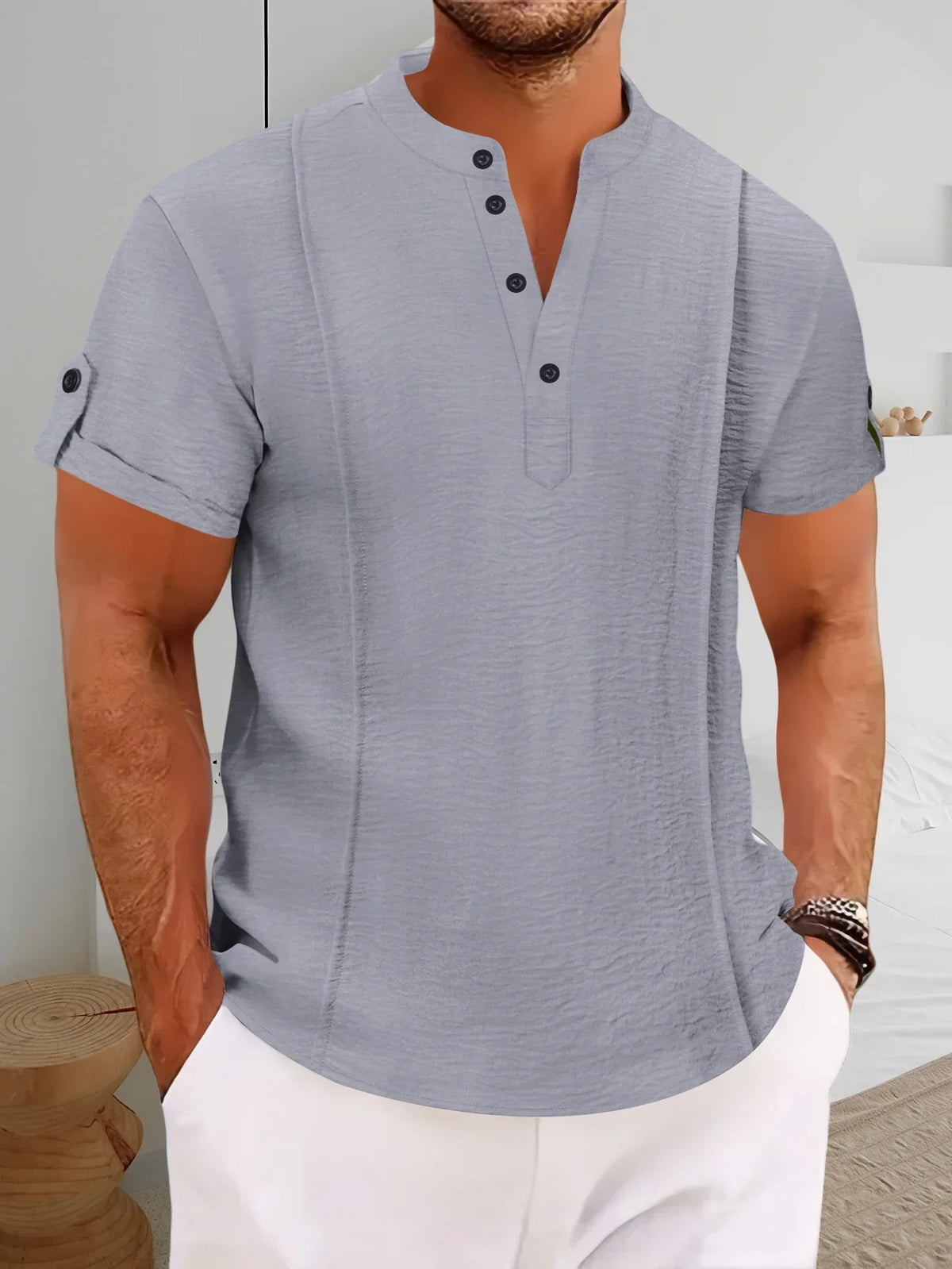 Chemise d'été légère esprit vacances