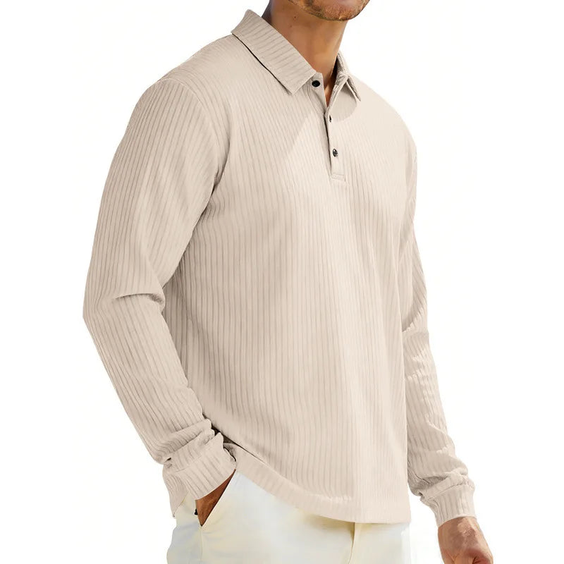 Polo à col et patte boutonnée
