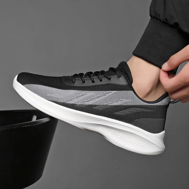 Baskets sportives légères en tissu technique