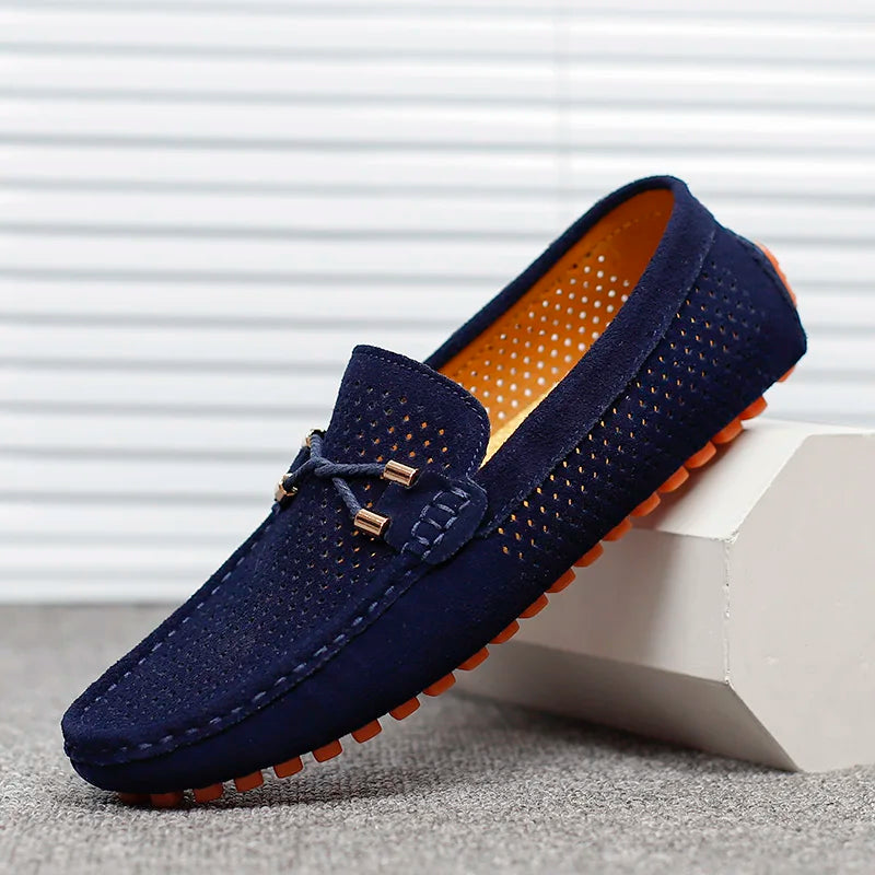 Mocassins slip-on à enfiler confort immédiat élégance au quotidien homme – Ronce-les-Bains