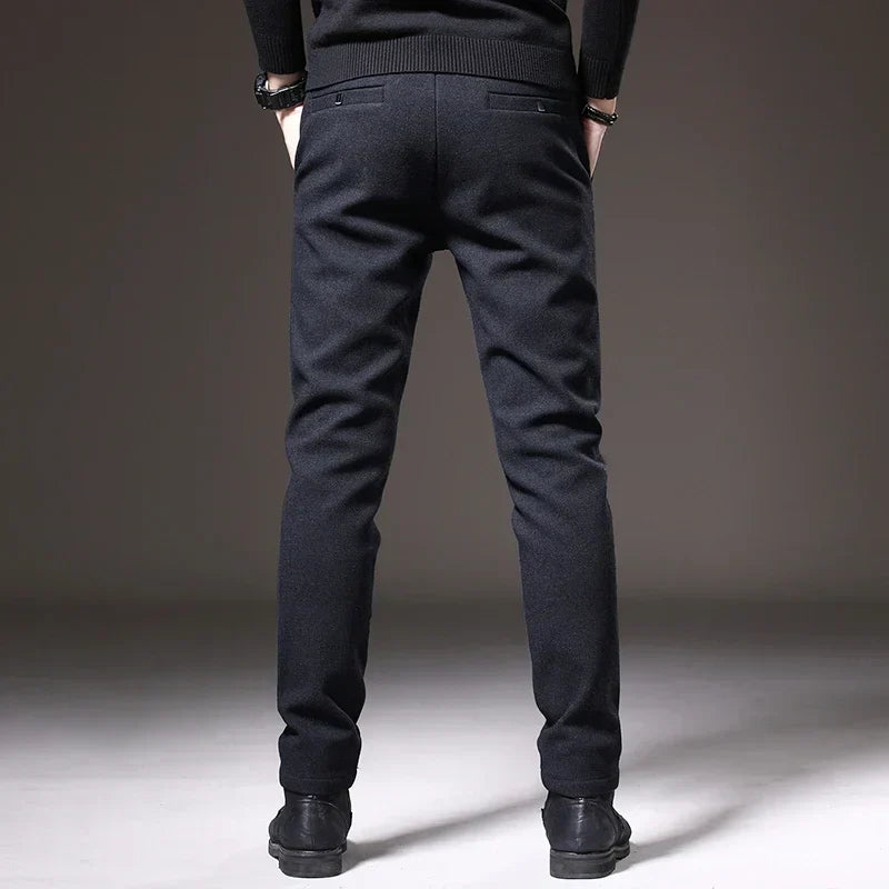 Pantalon jogger coupe ajustée au chic discret au style intemporel homme – Céreste