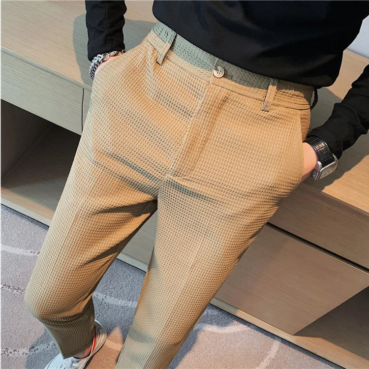 Pantalon de ville coupe slim