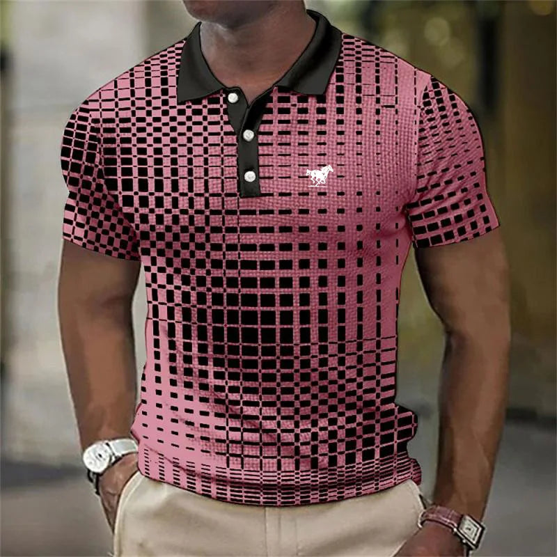 Polo casual en maille coupe régulière pour le quotidien homme – Mérindol