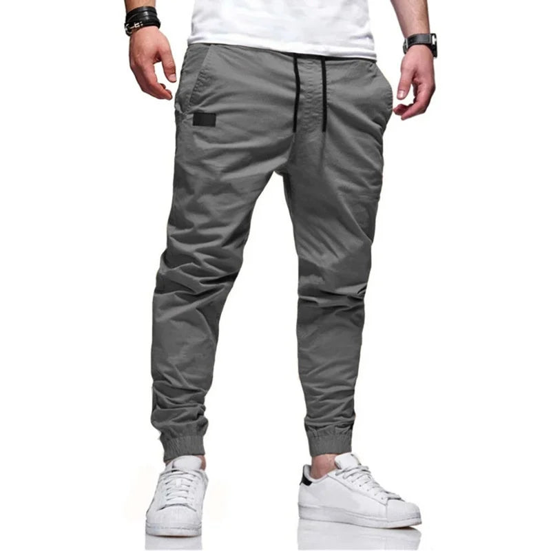 Pantalon de jogging cargo taille élastique