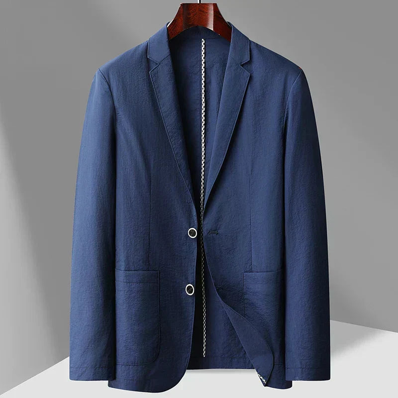 Blazer léger aspect lin non doublé
