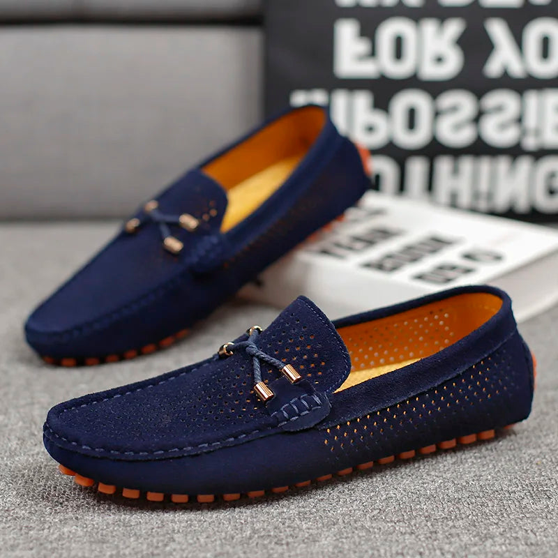 Mocassins slip-on à enfiler confort immédiat élégance au quotidien homme – Ronce-les-Bains