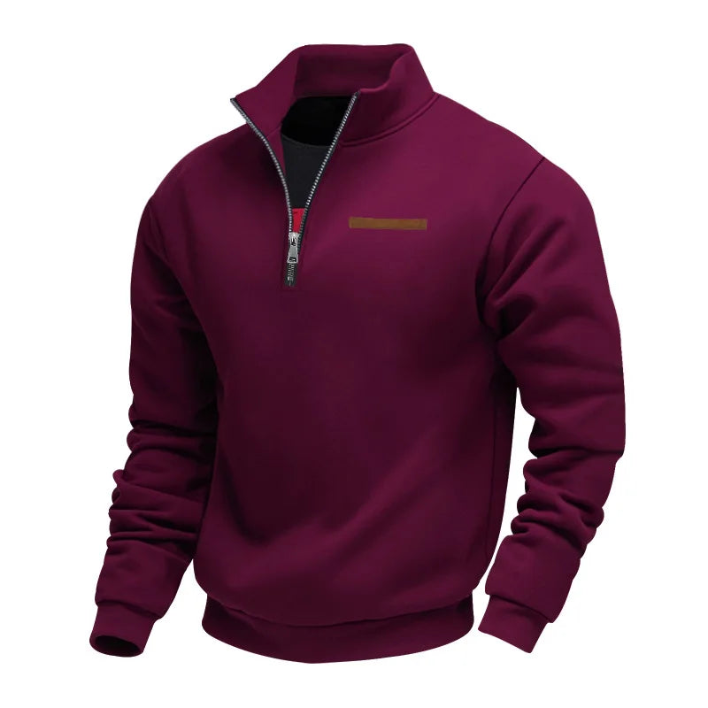 Sweat en polaire douce chaud coupe décontractée homme – Avallon