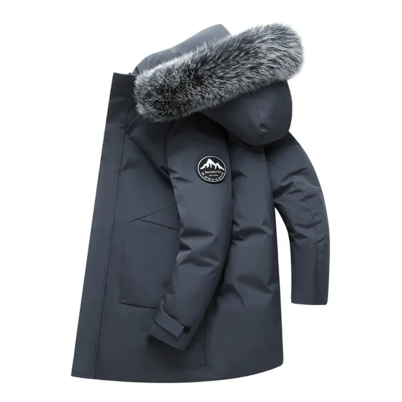Parka d'hiver à garnissage ouatiné