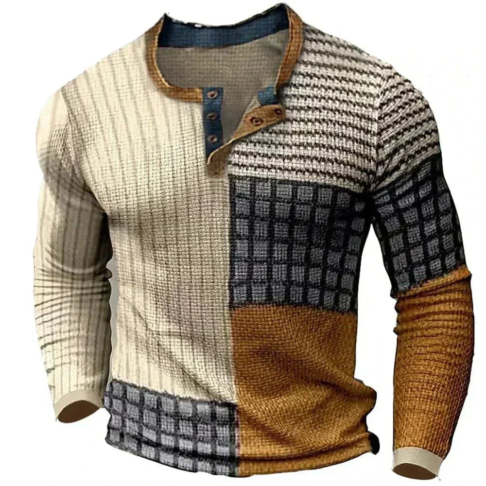 Chemise à manches longues coupe classique confort détendu homme – Castelnaud