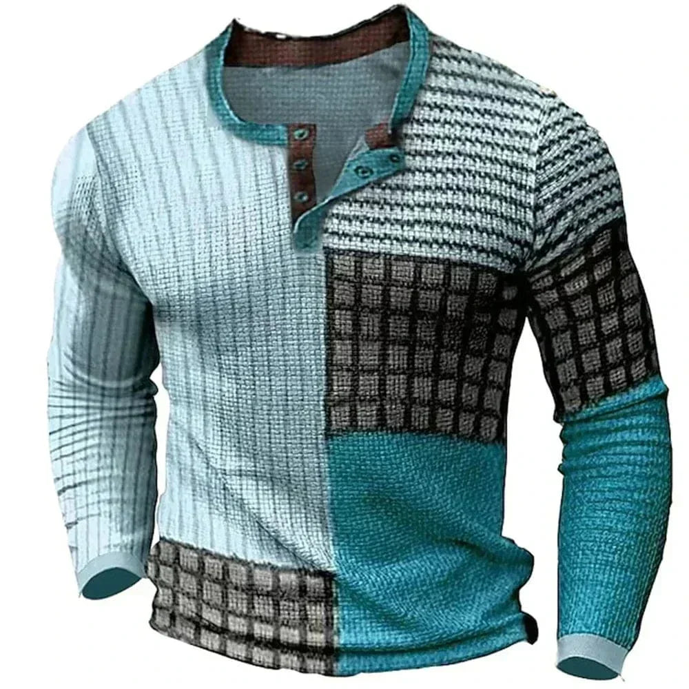 Chemise à manches longues coupe classique confort détendu homme – Castelnaud
