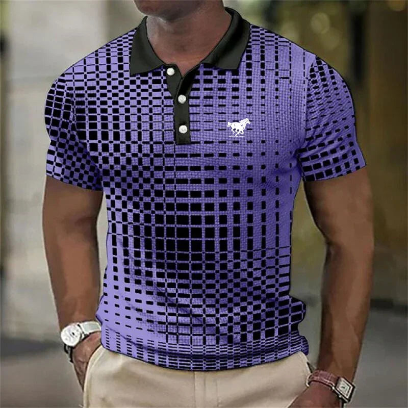 Polo casual en maille coupe régulière pour le quotidien homme – Mérindol