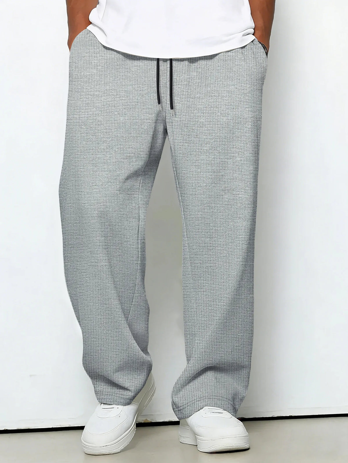 Pantalon ample décontracté à jambe large