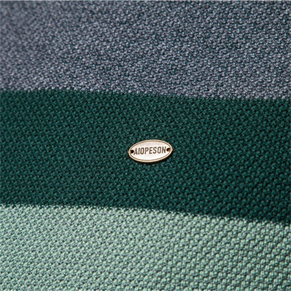 Pull col rond bicolore à bande poitrine