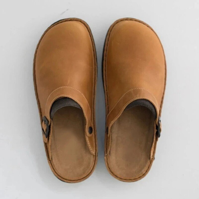 Chaussons confort orthopédiques à enfiler pour la maison homme – Kerlouan