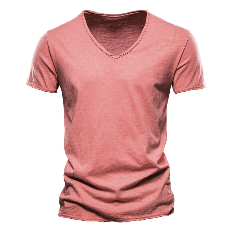 Tee-shirt coupe moderne en maille légère