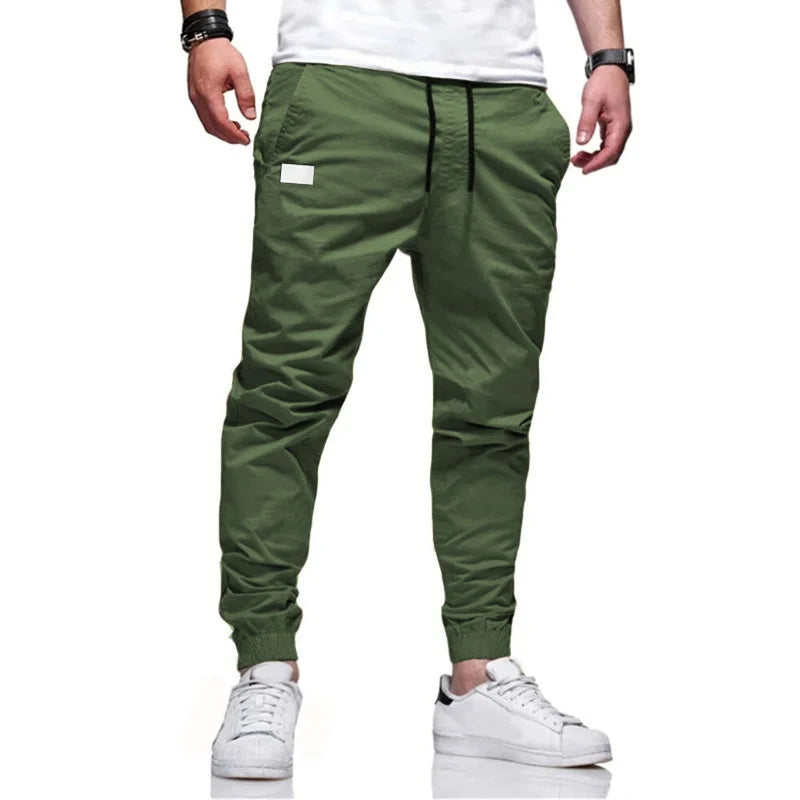 Pantalon de jogging cargo taille élastique