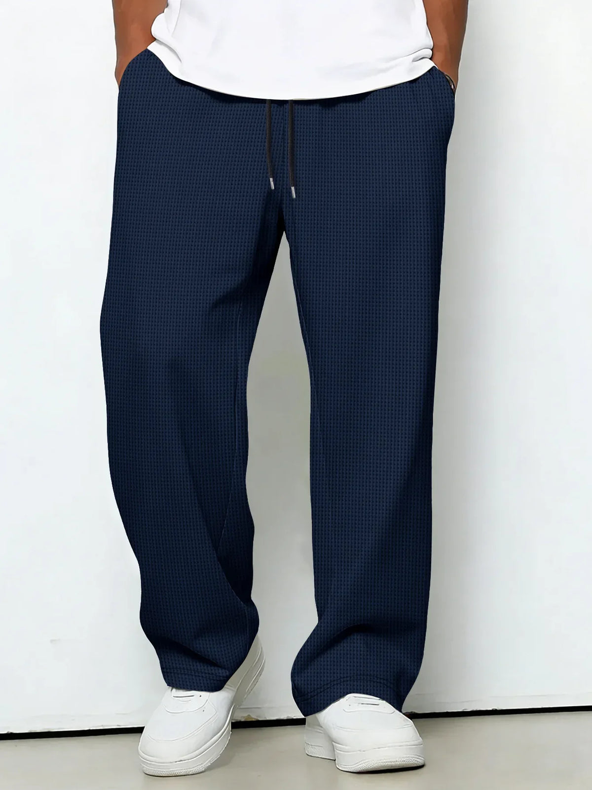 Pantalon ample décontracté à jambe large