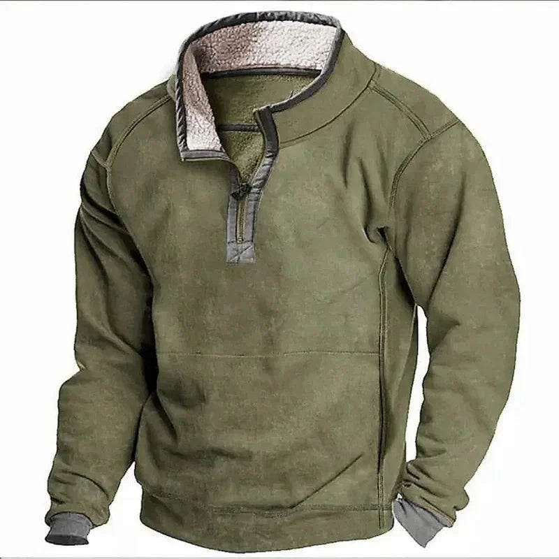 Chemise doublée molleton coupe décontractée