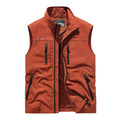 Gilet sans manches technique de randonnée coupe libre à poches homme – La Réole
