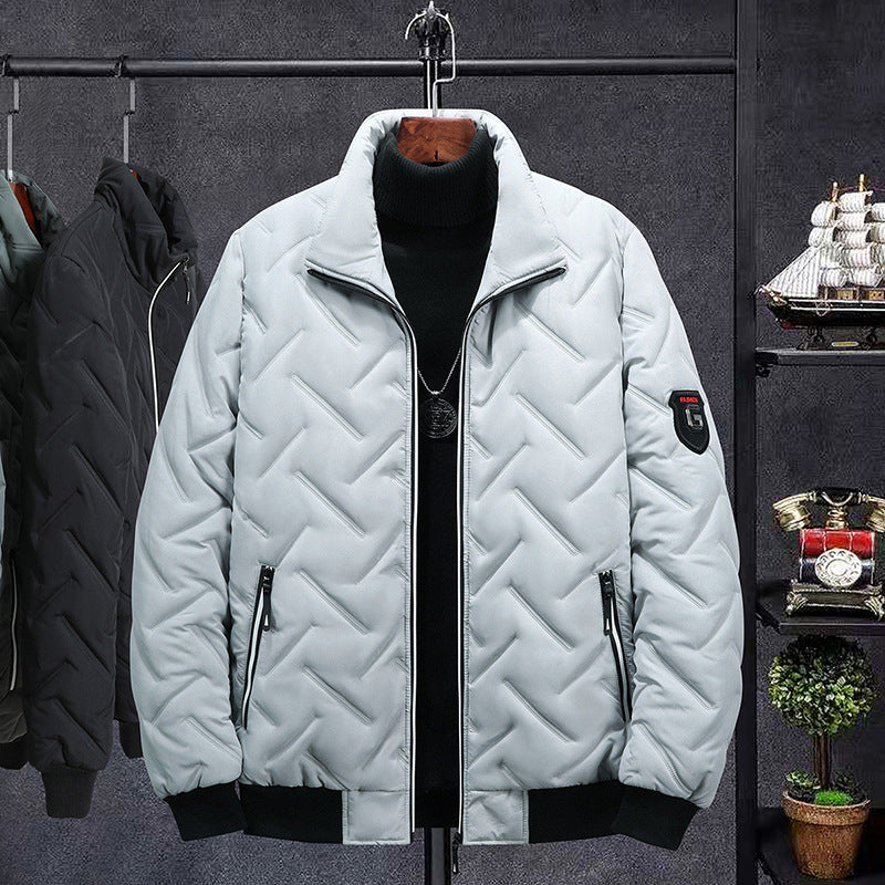 Veste en maille tricotée aspect lainage