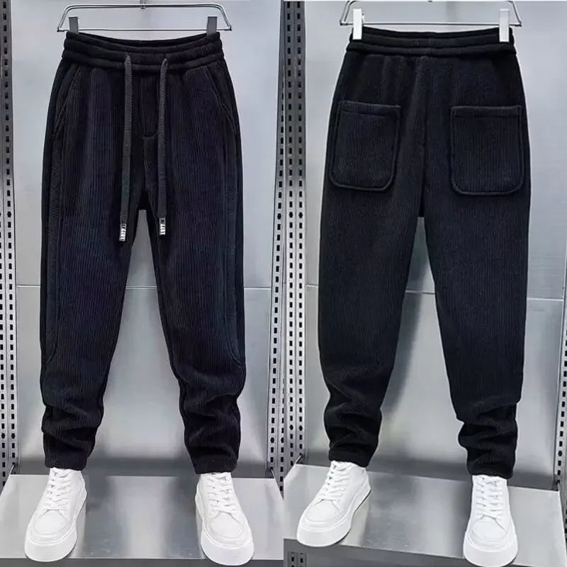 Pantalon à jambe large décontracté