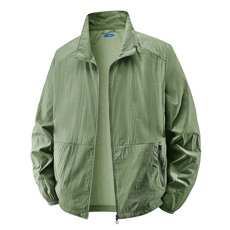 Veste légère zippée minimaliste