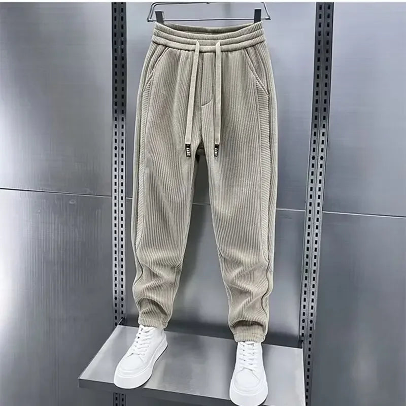 Pantalon à jambe large décontracté