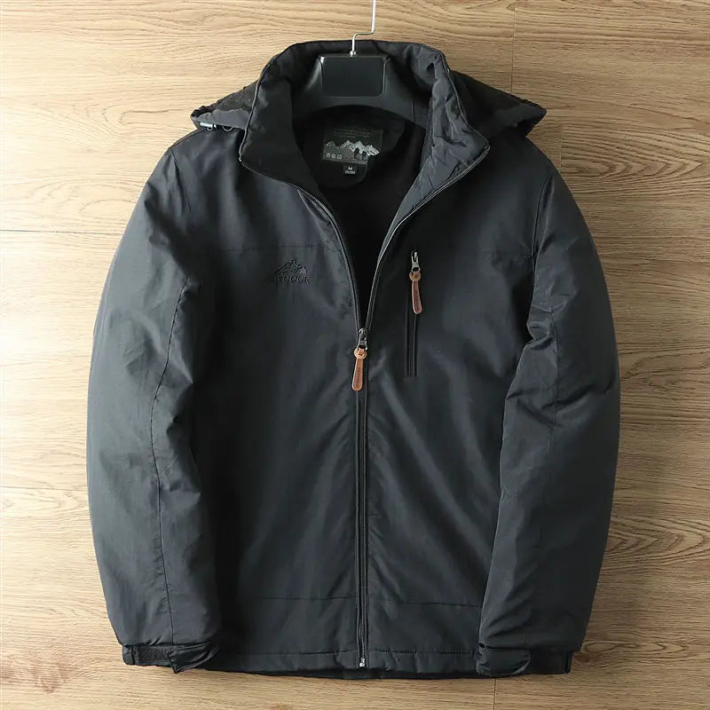 Veste matelassée zippée à capuche