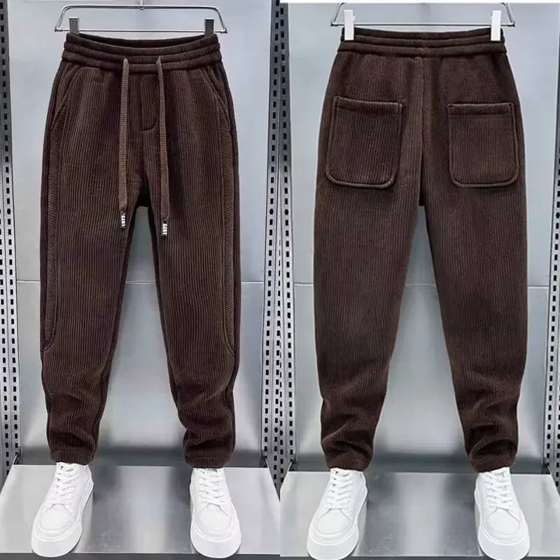 Pantalon à jambe large décontracté