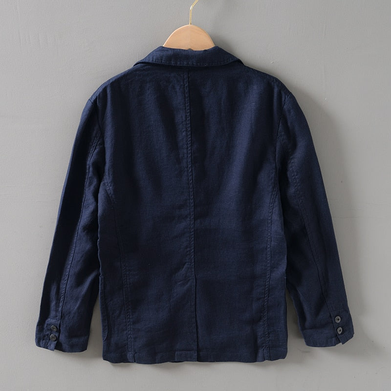 Blazer léger aspect lin